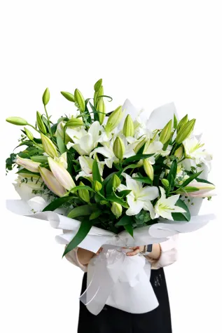 DEV LİLYUM BUKETİ