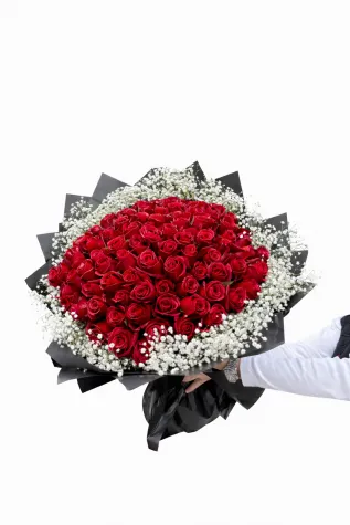 KONYA 101 GÜL BUKETİ 